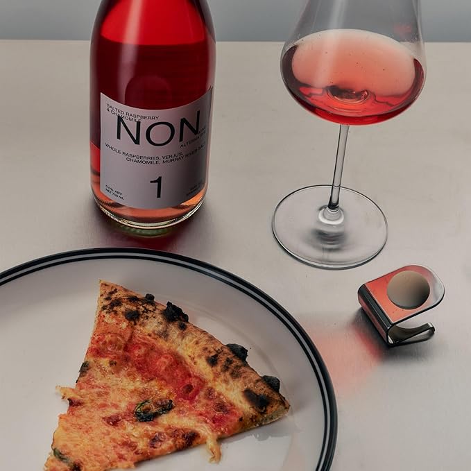 NON1 Salted Raspberry &amp Chamomile 0.0% Sparkling Non-Alcoholic Wine Alternative – Vegan Gluten-Free Zero Proof Rosé-Style