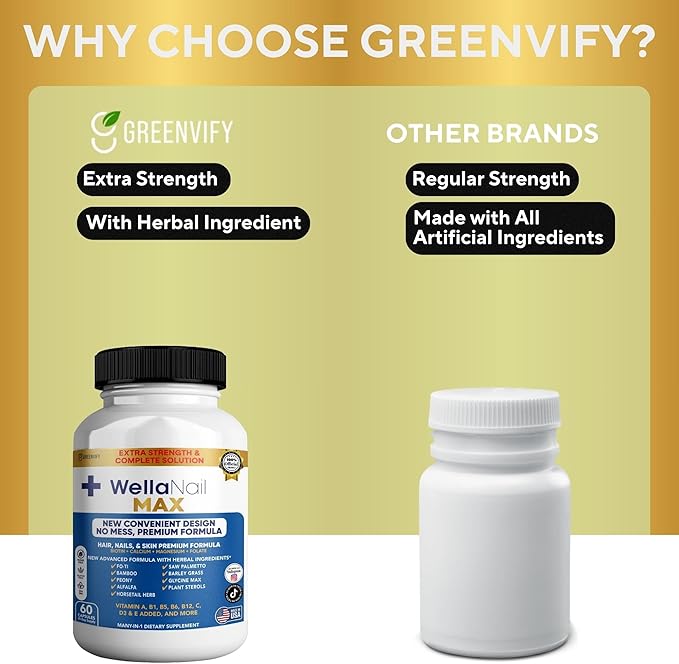 WellaNail MAX Hair Nails &amp Skin Supplement (5)