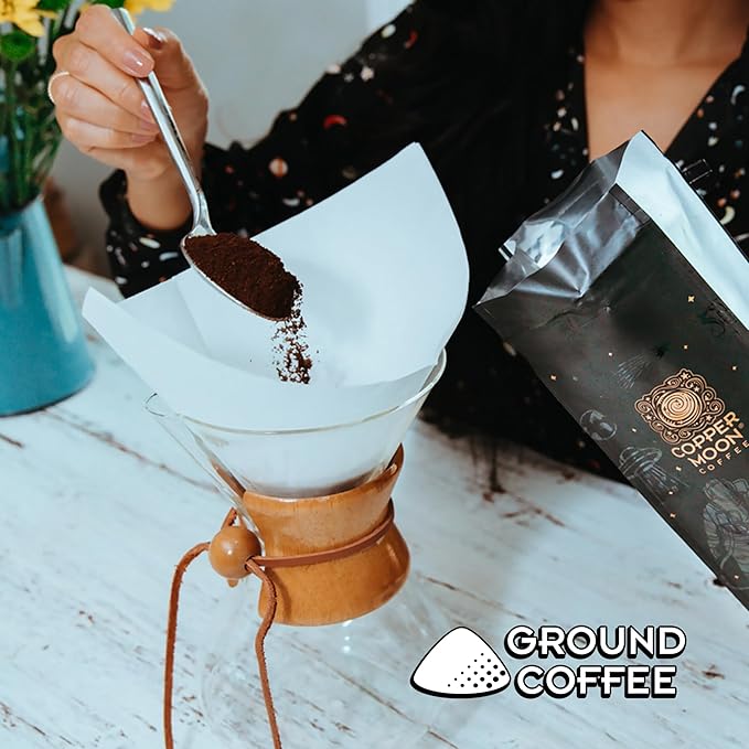 Copper Moon Ground Coffee Stargazer Blend Medium Roast 3 Bags (12 oz. Each)