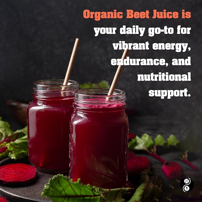 JRINK by Purée Raw Beet Juice Cold Pressed OrganicFruit and Vegetable Drink Stamina and Energy Boost Cleanse Gluten Free Healthy Cleanse with Ginger Blend 8 fl oz Bottles Pack of 6