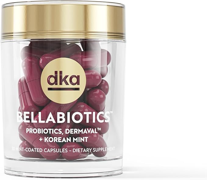 Dr. Kellyann Bellabiotics Probiotic Capsules for Digestion &amp Skin Health (30 Capsules) – Supports Gut &amp Skin Health