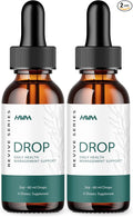 (2 Pack) Drop The Pounds Liquid Supplement DropThePounds Advanced Liquid Formula Drop The Pounds Maximum Strength Overall Health &amp Wellness Supplement DropThePounds Daily Support (4oz / 120ml)