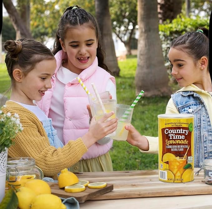 COUNTRY's Time Lemonade Drink Mix Powder Best Flavor 5lb 2.5 oz