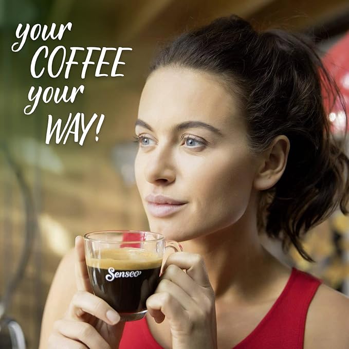 Senseo Extra Strong Dark Roast Coffee Pods – 80 Count (5 Packs of 16) – Intense &amp Bold Flavor with Rich Crema – Single-Serve Coffee Pads Compatible with Senseo &amp PeleCom Machines
