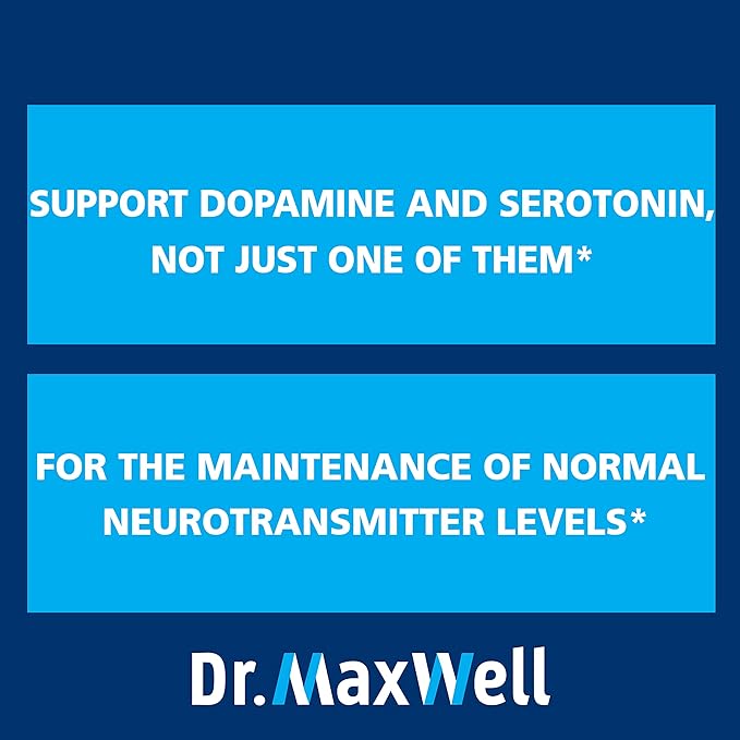 Serotonin and Dopamine Supplements Better Than Dopamine or Serotonin Support Only. Helps Maintain Normal Neurotransmitter Levels. Mucuna Pruriens 5-HTP 60 Capsules Women Men