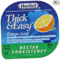 Hormel Drink Thick &amp Easy Orange Juice (Nectar Consistency) 4-Ounce Portion Control Cups (Pack of 24)