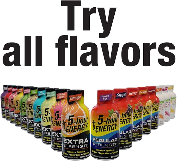 5-hour ENERGY Shot Extra Strength Cherry 1.93 Ounce 12 Count