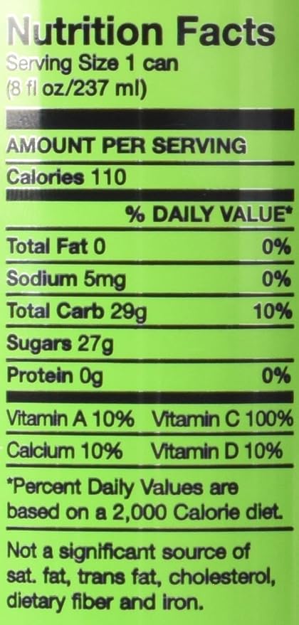 Envy Sparkling 100% Fruit Juice Fuji Apple 8oz (Case of 24)