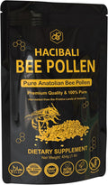 Organic Bee Pollen Granules – 1 lb (454g) – Raw &amp Natural – EU &amp USDA Organic Certified – Halal Kosher GMP ISO 22000 – Premium Anatolian Bee Pollen Superfood