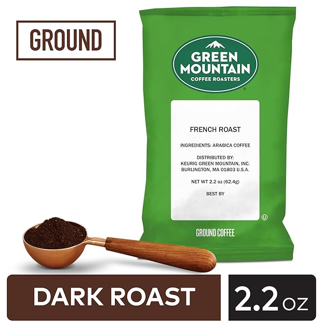 Green Mountain Coffee Roasters French Roast Keurig Fractional Packs 50 Count 2.2 oz.