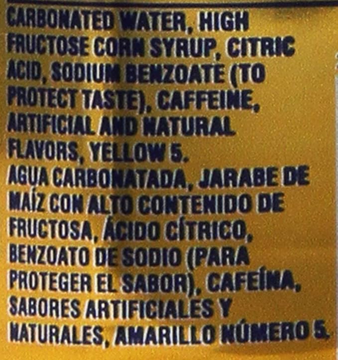 Inca Kola Golden Carbonated Beverage Soda - la kola dorada - 12 oz cans - 6pk Set of 4