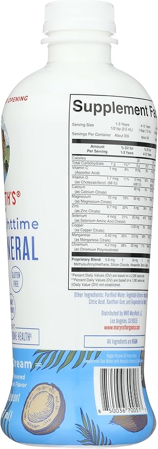 Mary Ruth's Liquid Nighttime Multimineral 30 FZ