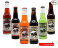Generic Death Valley Soda | 6 Pack of Our Best Most Popular Soda Flavors | Delicious Flavored Soda Pop with Real Cane Sugar | 12 oz Glass Bottles in a Mixed 6 Pack Sampler with Crazy Soda Pop Bottle O