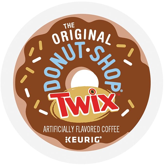 The Original Donut Shop TWIX Coffee Keurig Single Serve K-Cup Pods 60 Count (6 Packs of 10)