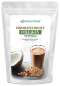 Z Natural Foods Chocolate Coconut Collagen Peptides Made with Coconut Milk Powder Delicious Protein Powder for Overall Wellbeing Sugar-Free Non-GMO Gluten Free Kosher 1 lb.