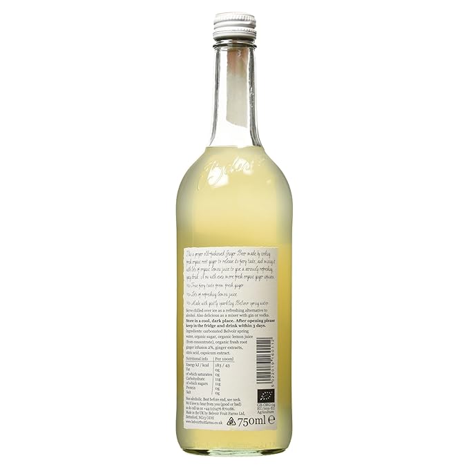 Belvoir Organic Ginger Beer (750ml)