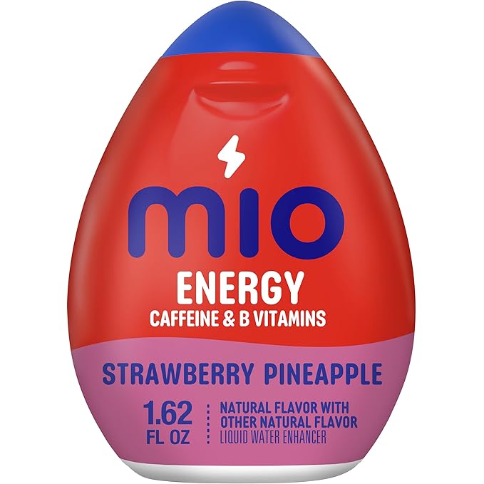 Mio Energy Liquid Water Enhancer Strawberry Pineapple Smash 1.62 OZ. (Pack of 12)