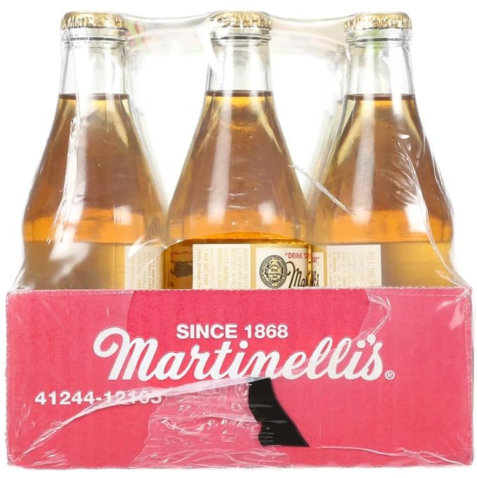 Martinelli's Sparkling Apple Juice 10 Ounce (Pack of 12)