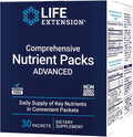 Life Extension Comprehensive Nutrient Packs Advanced Curcumin Fish Oil multivitamin CoQ10 multis and Supplements 30 on-The-go Packets Gluten-Free Non-GMO