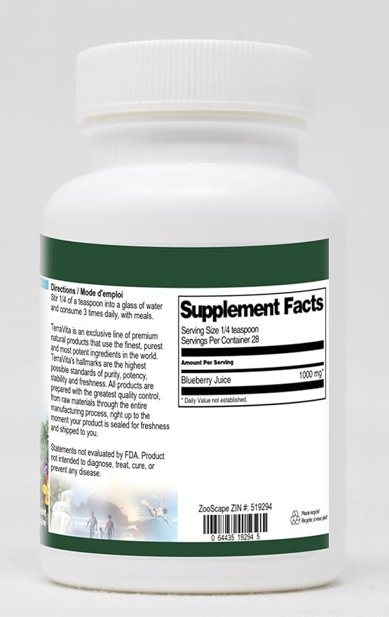 Blueberry Juice Powder (1 oz ZIN: 519294)