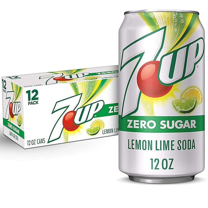 7up Zero Sugar 12 oz Can 24 Units