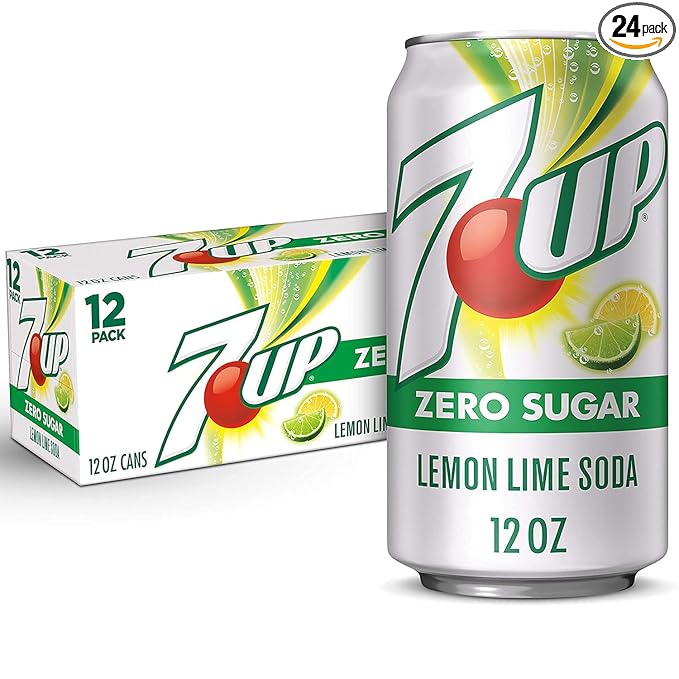 7up Zero Sugar 12 oz Can 24 Units