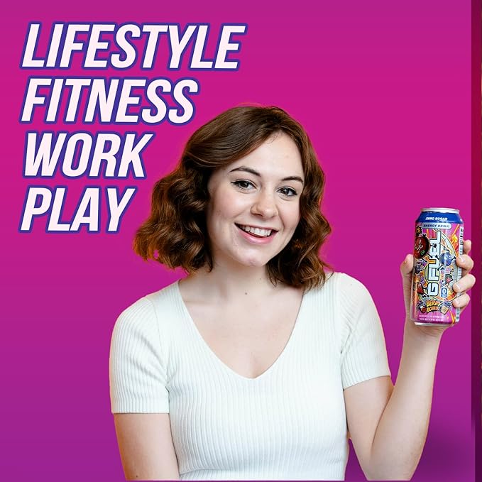 G Fuel Energy Drink Berry Bomb Sugar Free Carbonated Beverage with 300mg Caffeine Daily Energy Boost with Focus Amino Vitamin + Antioxidants 16 oz Cans (Berry Bomb 12-Pack)