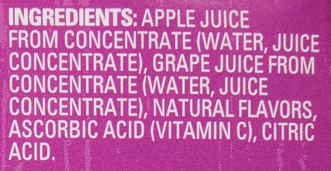 Juicy Juice Grape 4.23 Ounce Boxes 8 Count (Pack of 5)