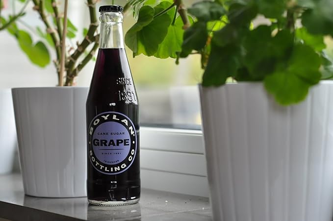 Boylan Grape Soda 12 fl oz 12 Count