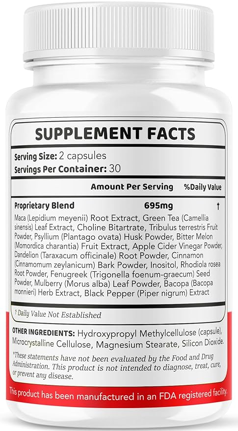 (2 Pack) Gluco Revive Capsules - Official GlucoRevive Advanced Formula Support Pills - Maximum Strength Natural Gluco Revive Vitamins for Overall Health &amp Wellness Reviews 120 Capsules for 2 Mon