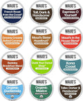Maud's Family Pack Coffee Pods Variety Pack 136 ct 12 Assorted Flavors Medium Roast Single Serve Pods – 100% Arabica Coffee Compatible with Keurig K Cups Maker