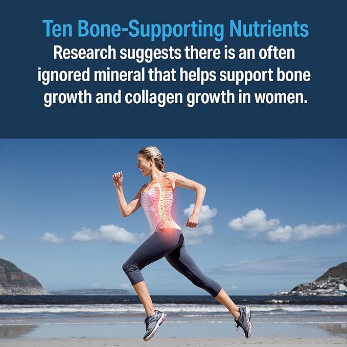Advanced Bionutritionals – Ultimate Bone Support Supplement Strontium Silica Vitamin K2 and D3 Support Bone Health Bone Strength Non GMO Gluten Free Dairy Free Soy Free Vegan (60 Tablets)