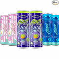 New Alani Energy Drinks Witch's Brew Cotton Candy Breezeberry - Limited Edition Flavors - Variety Pack Sugar-Free Low-Calorie 200mg Caffeine Energy Boost Drink 12 fl oz (Pack of 6)