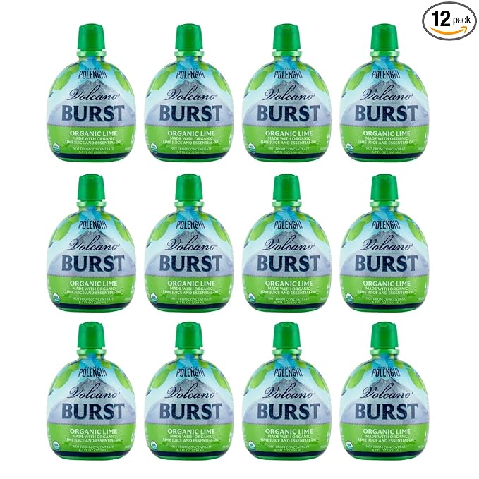 Italian Volcano Lime Burst 6.7-Ounce Containers (Pack of 12)