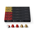 Nespresso Capsules Original Line Variety Pack Napoli and Venezia Espresso Coffee 50 Count Espresso Coffee Pods