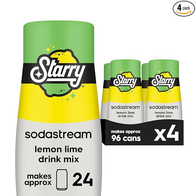 SodaStream® Starry® Beverage Mix (440ml Pack of 4)
