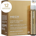 Caviar Collagen Ruby Elixier - Beauty Supplement with 11000 mg Marine and Caviar Collagen Peptides Polyphenols and Complex of 9 bioactive Vita-Mineral Nutrients