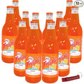 Frostie Orange Soda | 12 Pack of Frostie’s Most Popular Soda Flavors | Real Cane Sugar | 12 oz Glass Bottles in 12 Pack with Crazy Soda Pop Bottle Opener