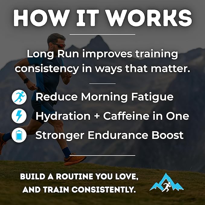 Long Run Coffee – Hydrating Coffee with Electrolytes – All Natural Energy + Hydration + Recovery for Athletes – Stomach Friendly Electrolyte Coffee for Runners (5 lb Trail Mix)