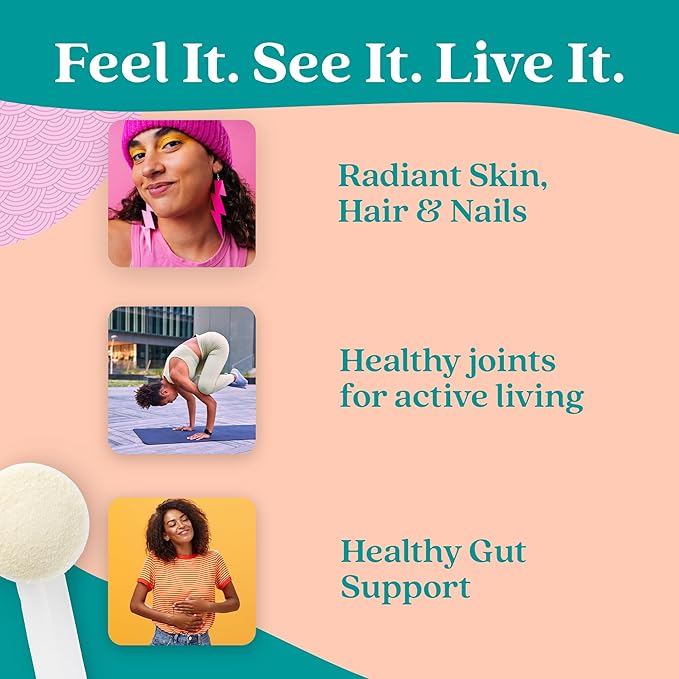 Further Food Chocolate Collagen Peptides Powder with Reishi Mushroom - 100% Grass-Fed Hydrolyzed Type 1 &amp 3 20g of Collagen per Serving Supports Skin Hair Nails &amp Joints 11.36 Oz