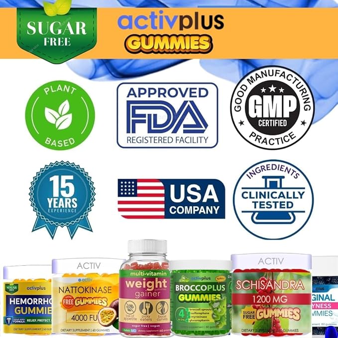 Semen Volume Booster Maximizer 2X Load - Male Fertility - Pineapple &amp Blueberry Sugar Free 60 Gummies