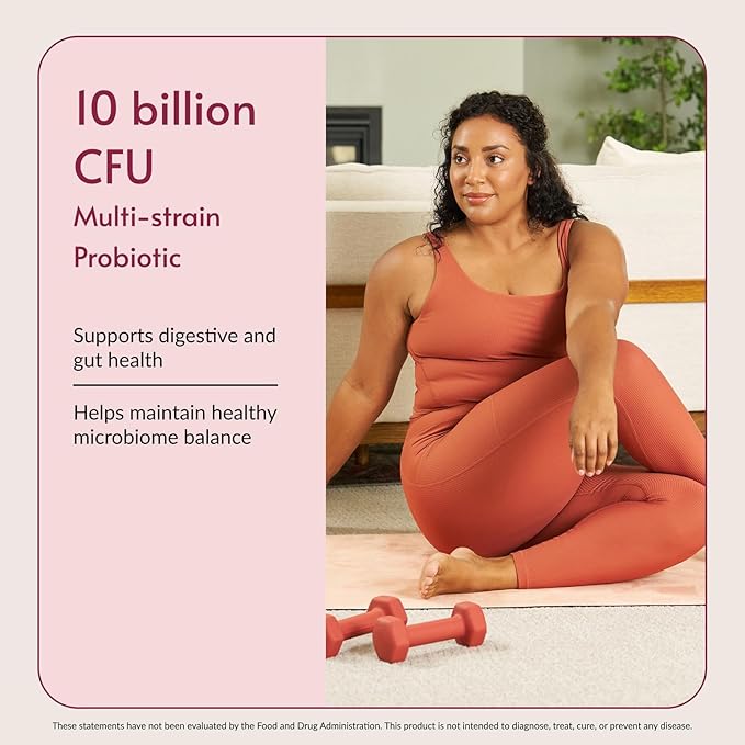 Bariatric Advantage Chewable FloraVantage Probiotic - 10 Billion CFUs - Probiotic Supplement - Supports Gut Health &amp Immune System* - Vegetarian &amp Gluten-Free - Grape Flavor - 90 Count