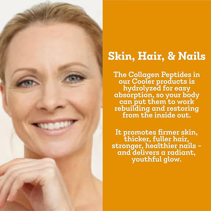 Dr. Kellyann Collagen Cooler – Tropical Pina Colada | 15g Grass-Fed Collagen Protein per Serving | Keto &amp Paleo Friendly Non-GMO Dairy-Free | 14 Servings