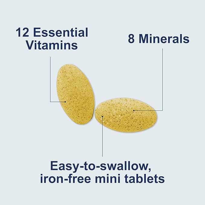Carlson - Mini-Multi Small Multivitamin Tablets Vitamins &amp Minerals Immune Support &amp Heart Health Optimal Wellness Mini Multivitamins Multivitamin Mini Tabs Easy to Swallow 180 Mini Ta