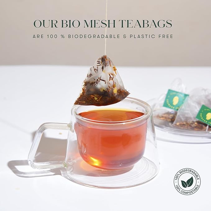 Luxmi Estates Tokyo Green Organic Green Tea (50 Tea Bags) Tea Bags For Relaxing Calming and Stress Relief With Certified Organic Darjeeling Makaibari Green Tea
