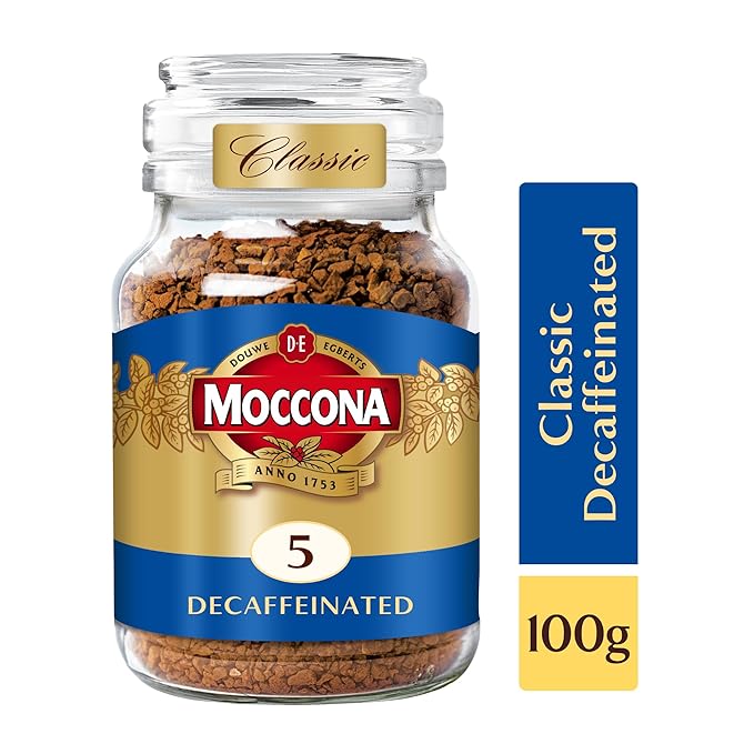 Douwe Egberts Pure Decaf Instant Coffee Medium Roast 3.5-Ounce 100g