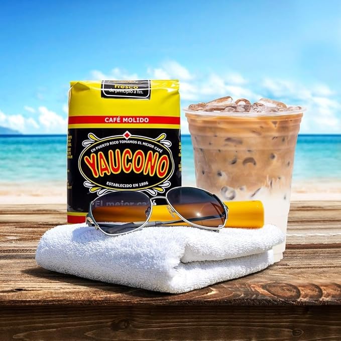Yaucono Whole Bean Coffee in Bag Medium Roast Fresh From Puerto Rico 2 Pound (Pack of 1)