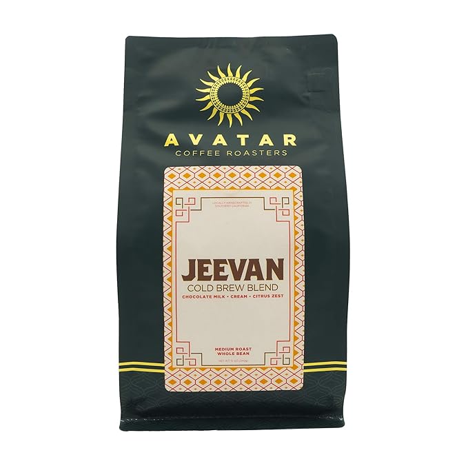 Avatar Coffee Roasters - Jeevan Blend - 12 Ounce - Whole Bean