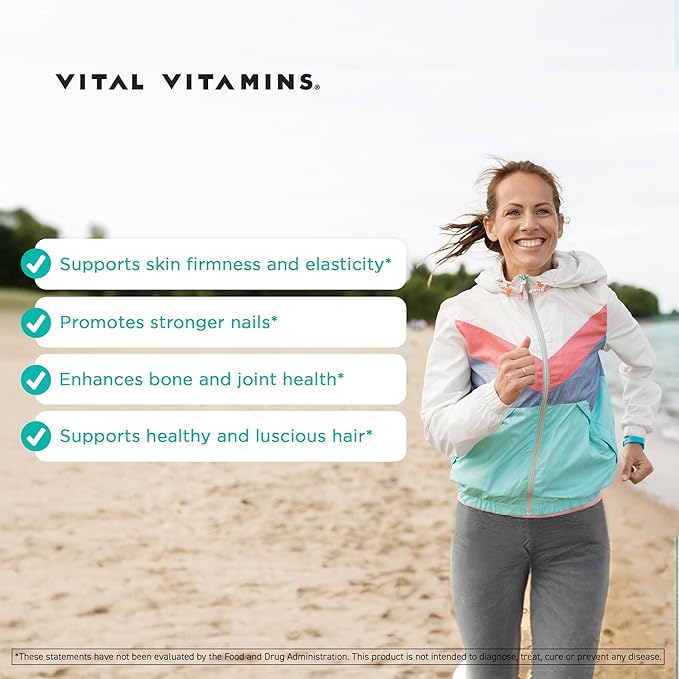 Vital Vitamins Multi Collagen Peptides Powder + Colostrum Capsules with Vitamin C Zinc