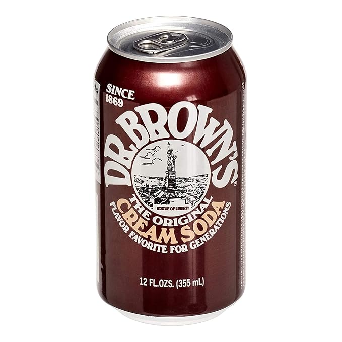 Dr. Browns Soda (18 Pack): 6 Black Cherry 6 Root Beer 6 Cream Soda 12oz cans